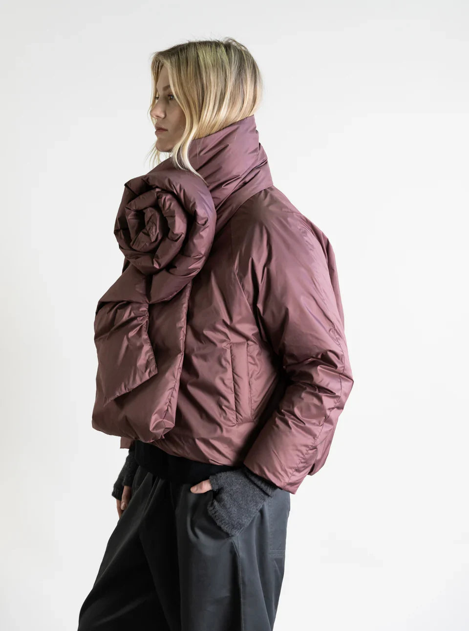 SHORT SOFT PUFFER JACKET