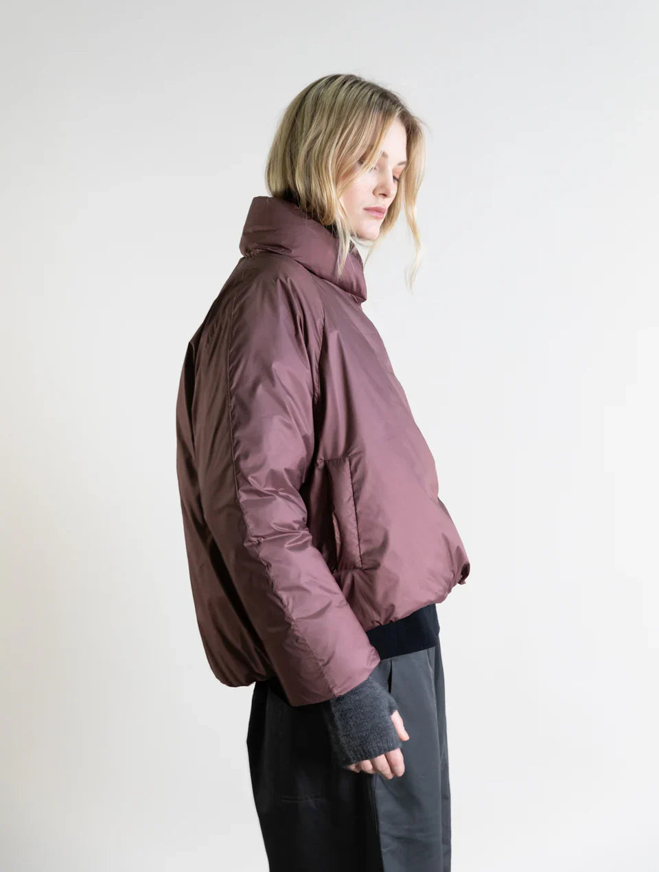 SHORT SOFT PUFFER JACKET
