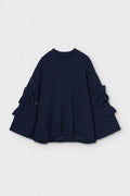 FRILL SLEEVE A-LINE TOP