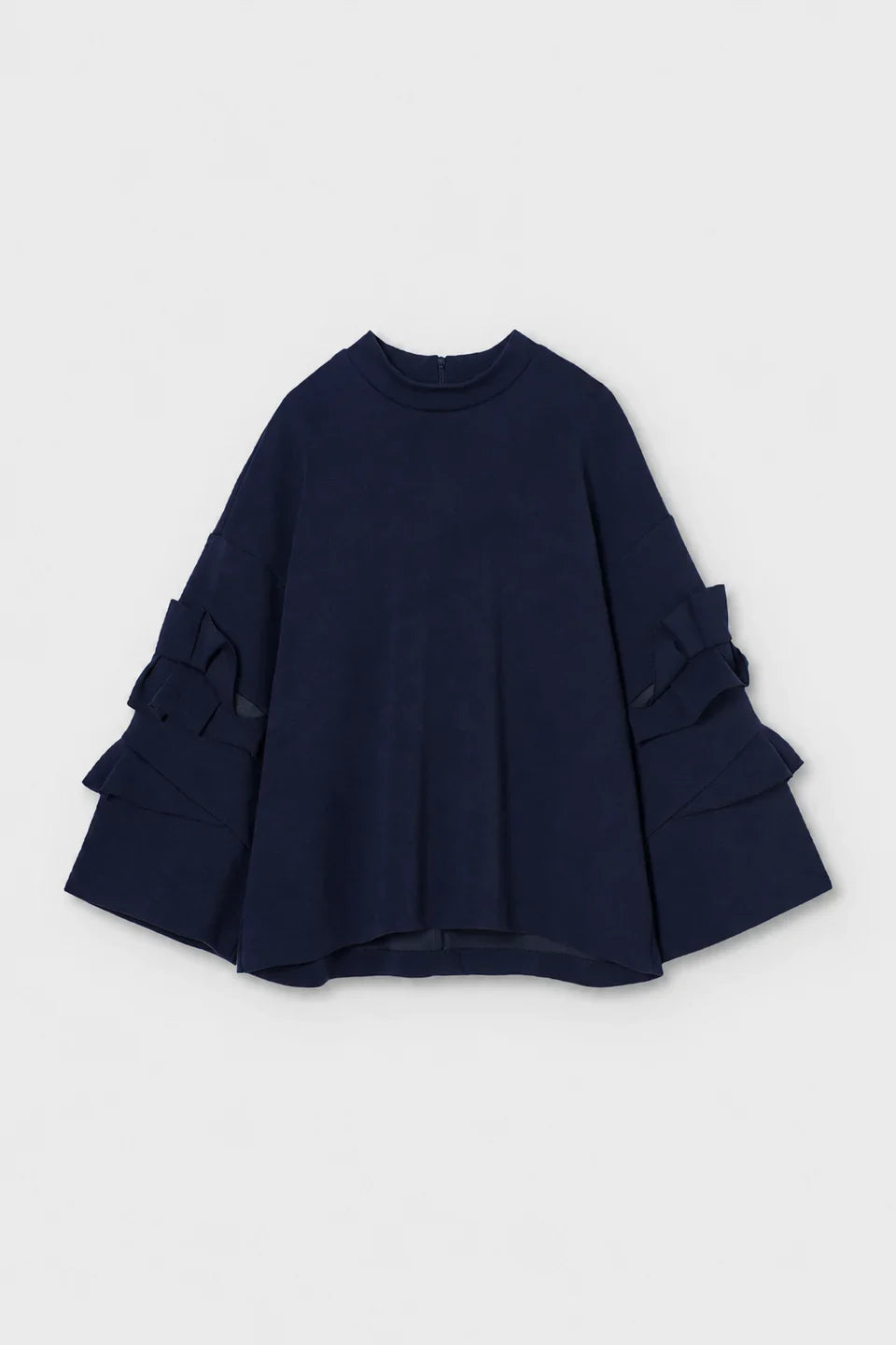 FRILL SLEEVE A-LINE TOP