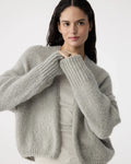 DUSTY GREY BECKY CARDIGAN