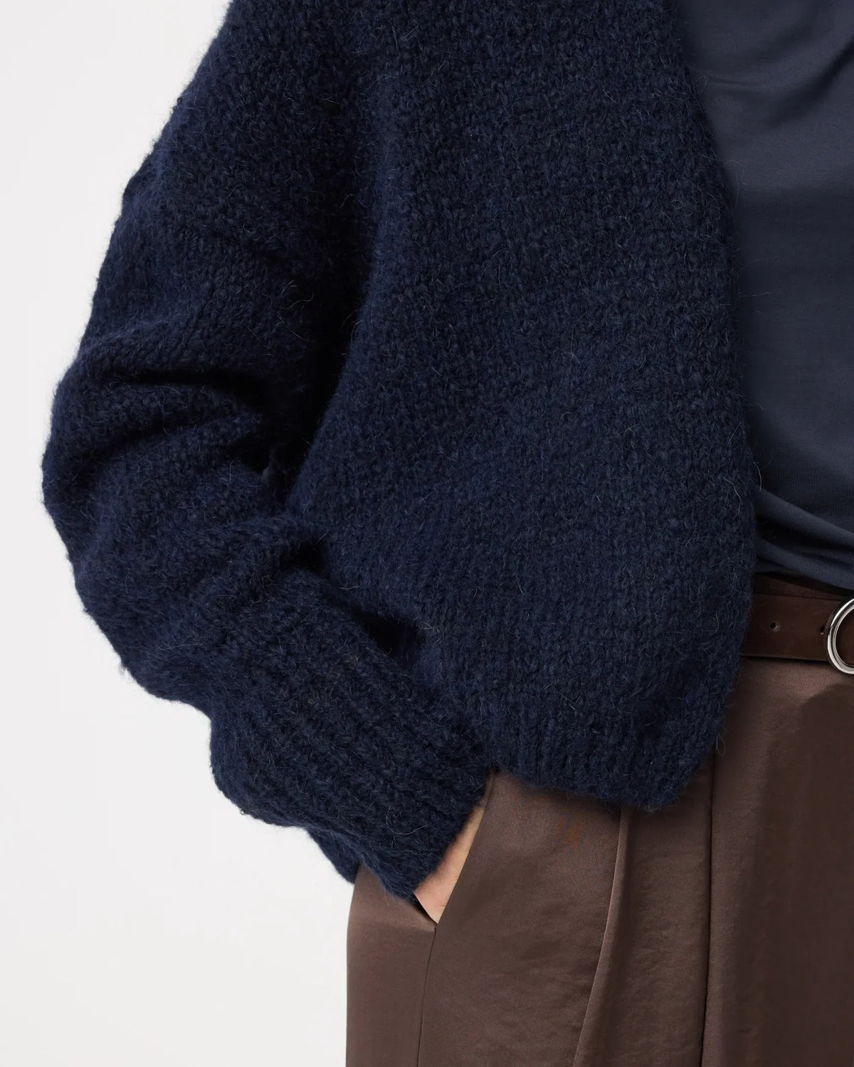 NIGHT BLUE BECKY CARDIGAN
