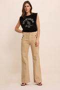 FIVE CAMEL BUTTON FRONT JOY JEAN