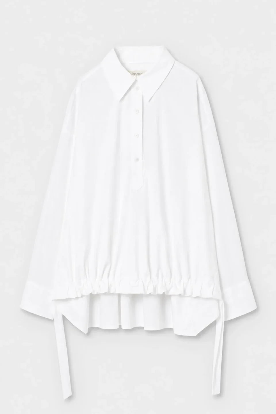 PSOHIA WHITE SHIRT WITH PULL FRONT