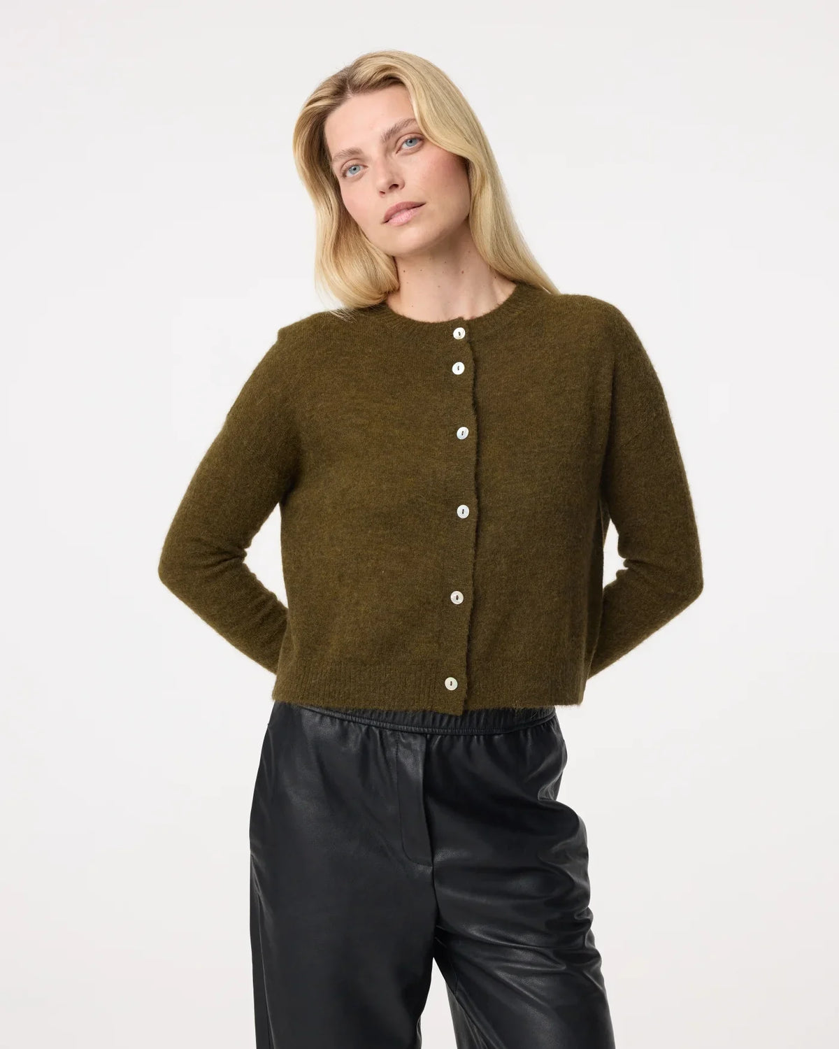 EMILE BUTTON THROUGH CARDIGAN