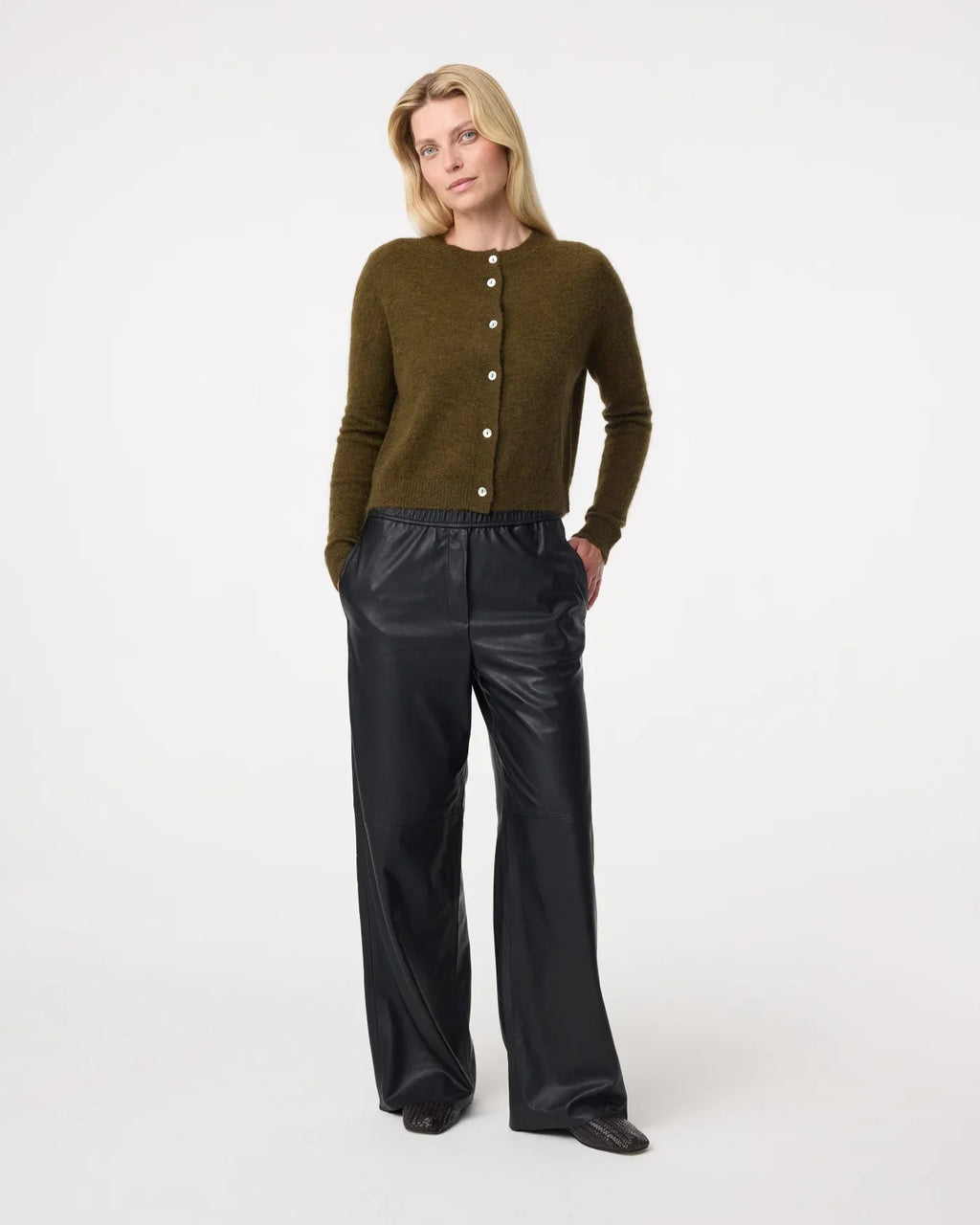 EMILE BUTTON THROUGH CARDIGAN