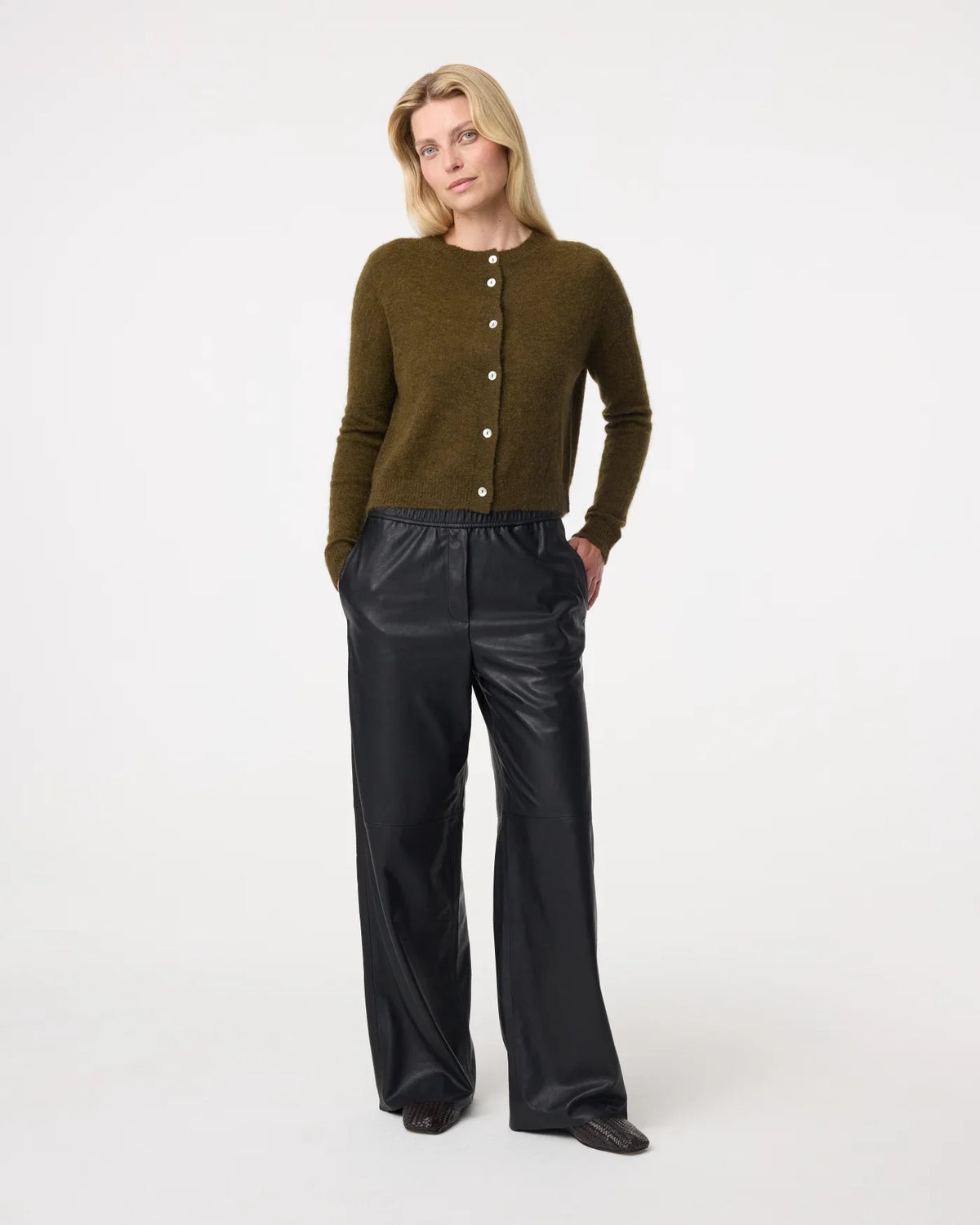 EMILE BUTTON THROUGH CARDIGAN
