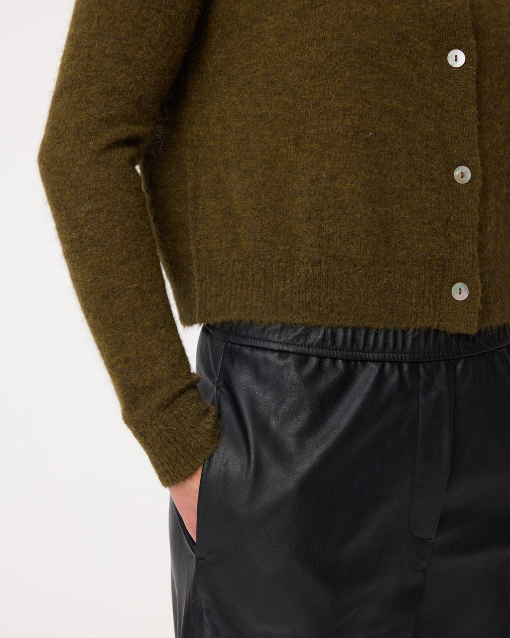 EMILE BUTTON THROUGH CARDIGAN