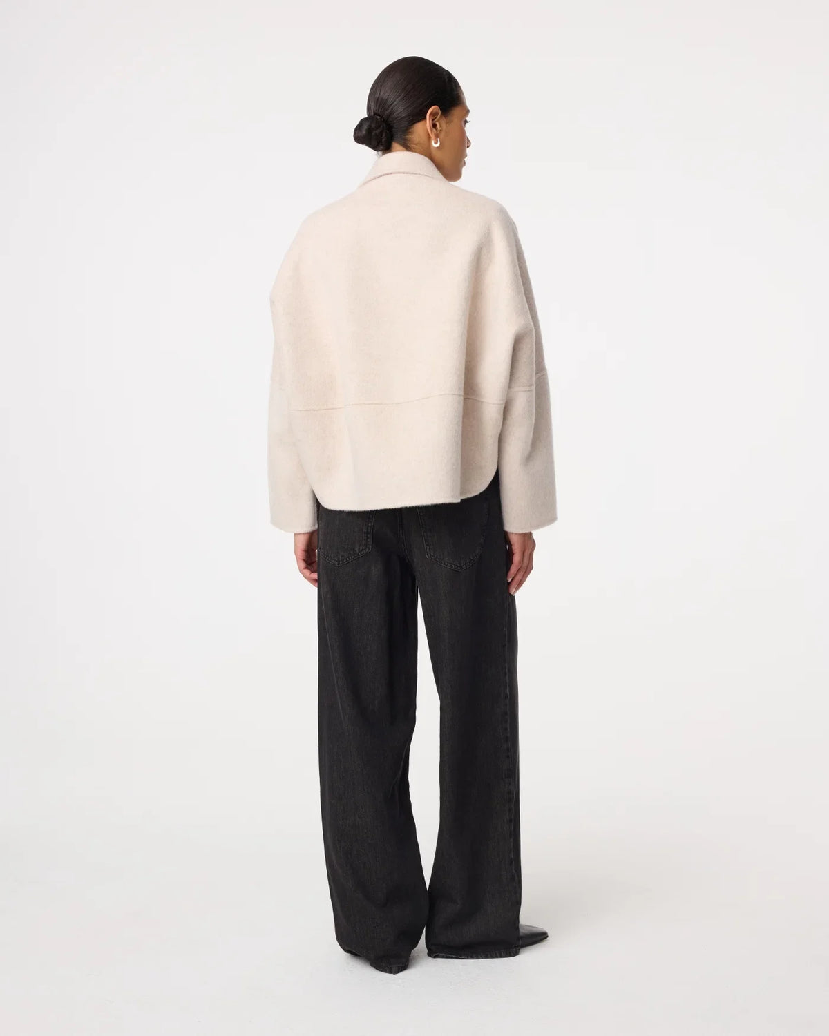 CREAM WOOL JACKET