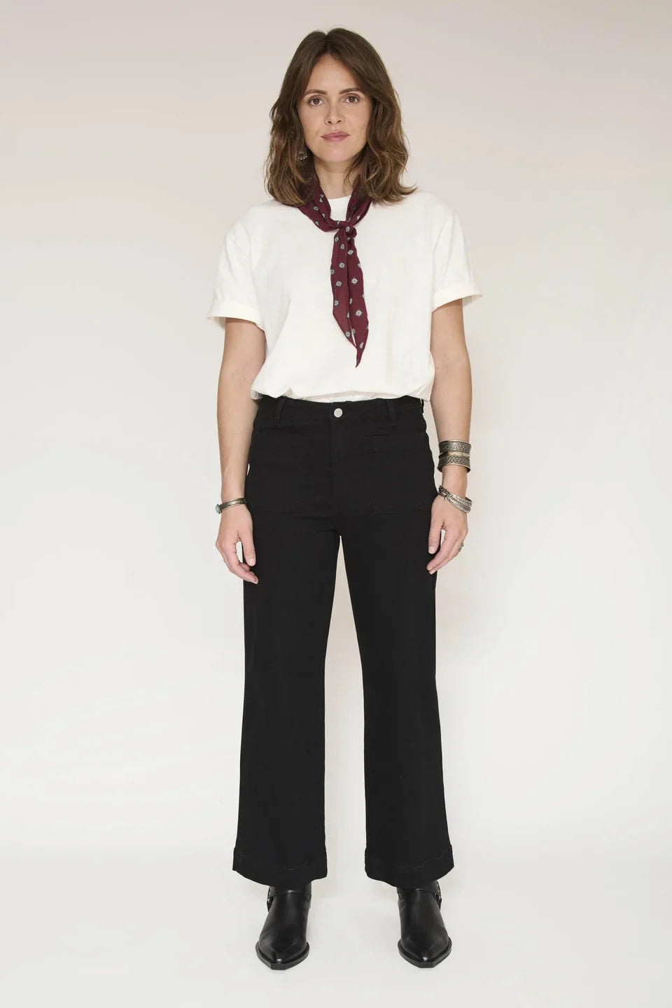 FRIDA POWER STRETCH BLACK JEAN
