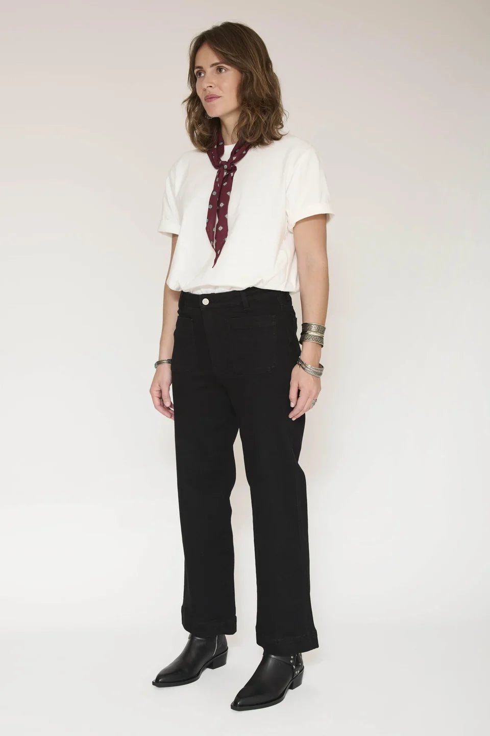 FRIDA POWER STRETCH BLACK JEAN