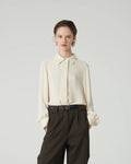 CREAM GEORGETTE SHIRT