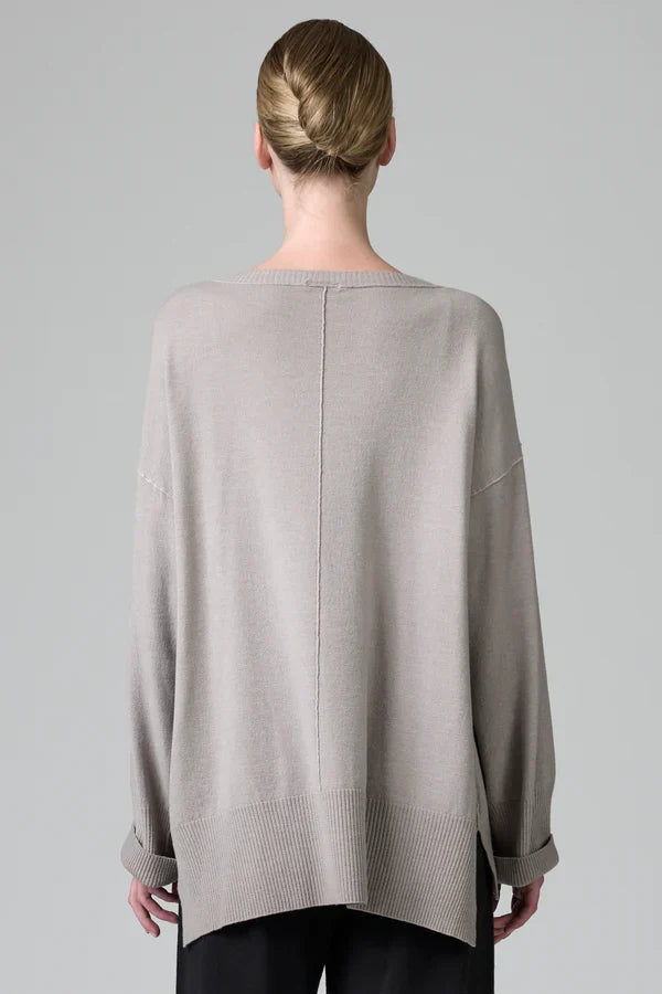 OVERSIZED PLAIN KNIT