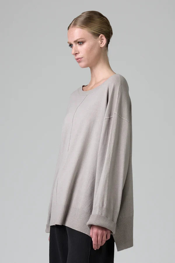 OVERSIZED PLAIN KNIT