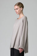 OVERSIZED PLAIN KNIT