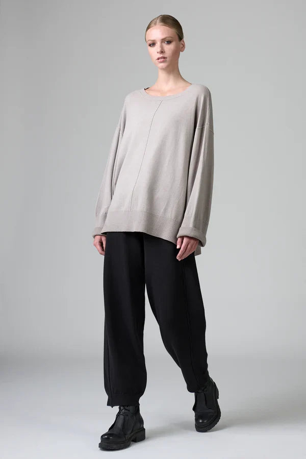 OVERSIZED PLAIN KNIT