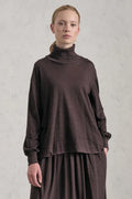 FINE WOOL SWING TURTLE NECK