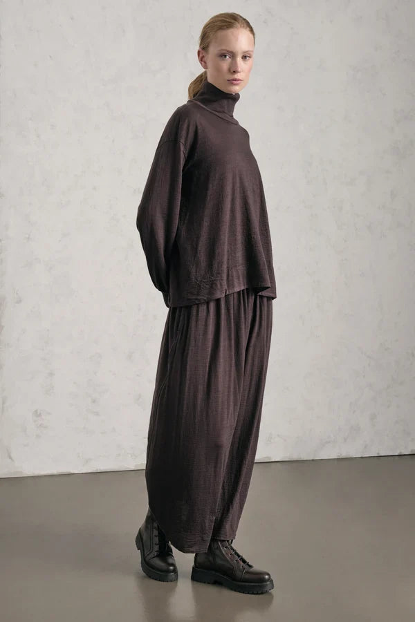 FINE WOOL SWING TURTLE NECK