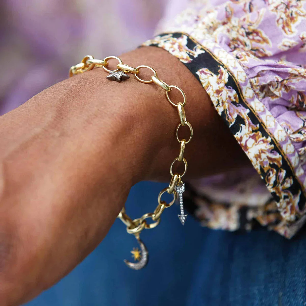 KIRSTIE LE MARQUE CHARM BRACELET