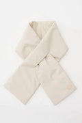 LOMP IVORY QUILTED SCARF
