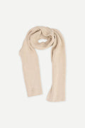 BEIGE RIBUT SCARF
