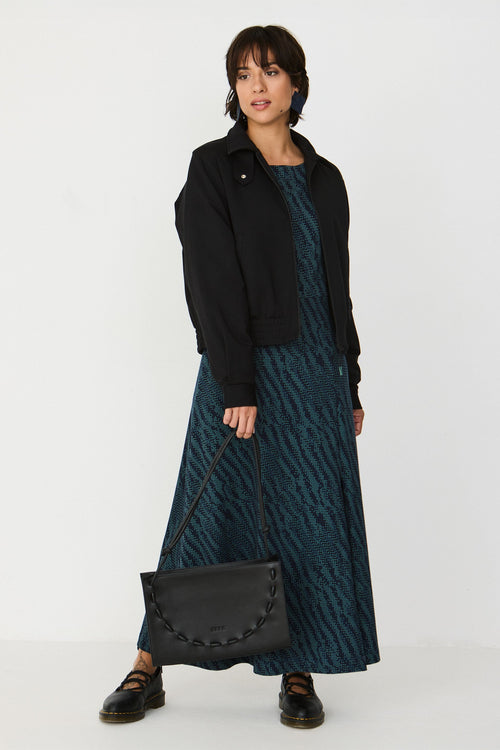 BLACK BOSOA JACKET