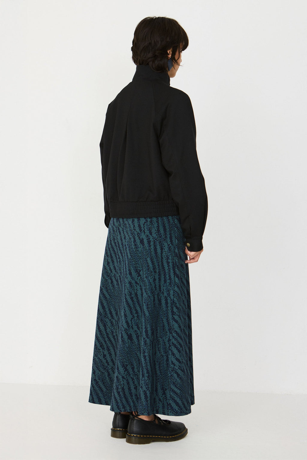 BLACK BOSOA JACKET