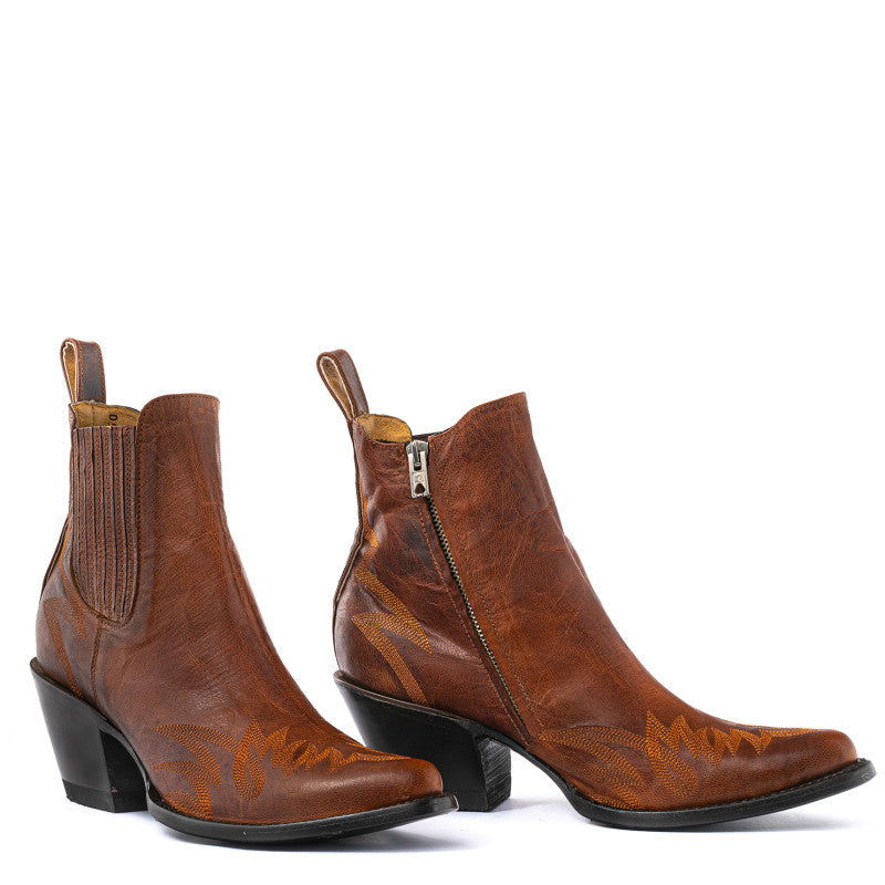 NUT BROWN FURY COWBOY BOOT