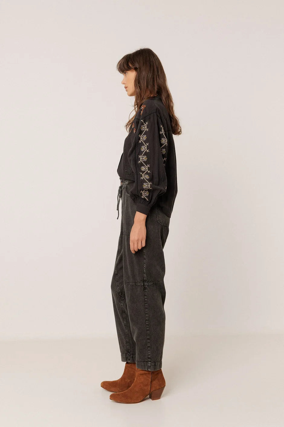 INDI AND COLD EMBROIDERED SHIRT