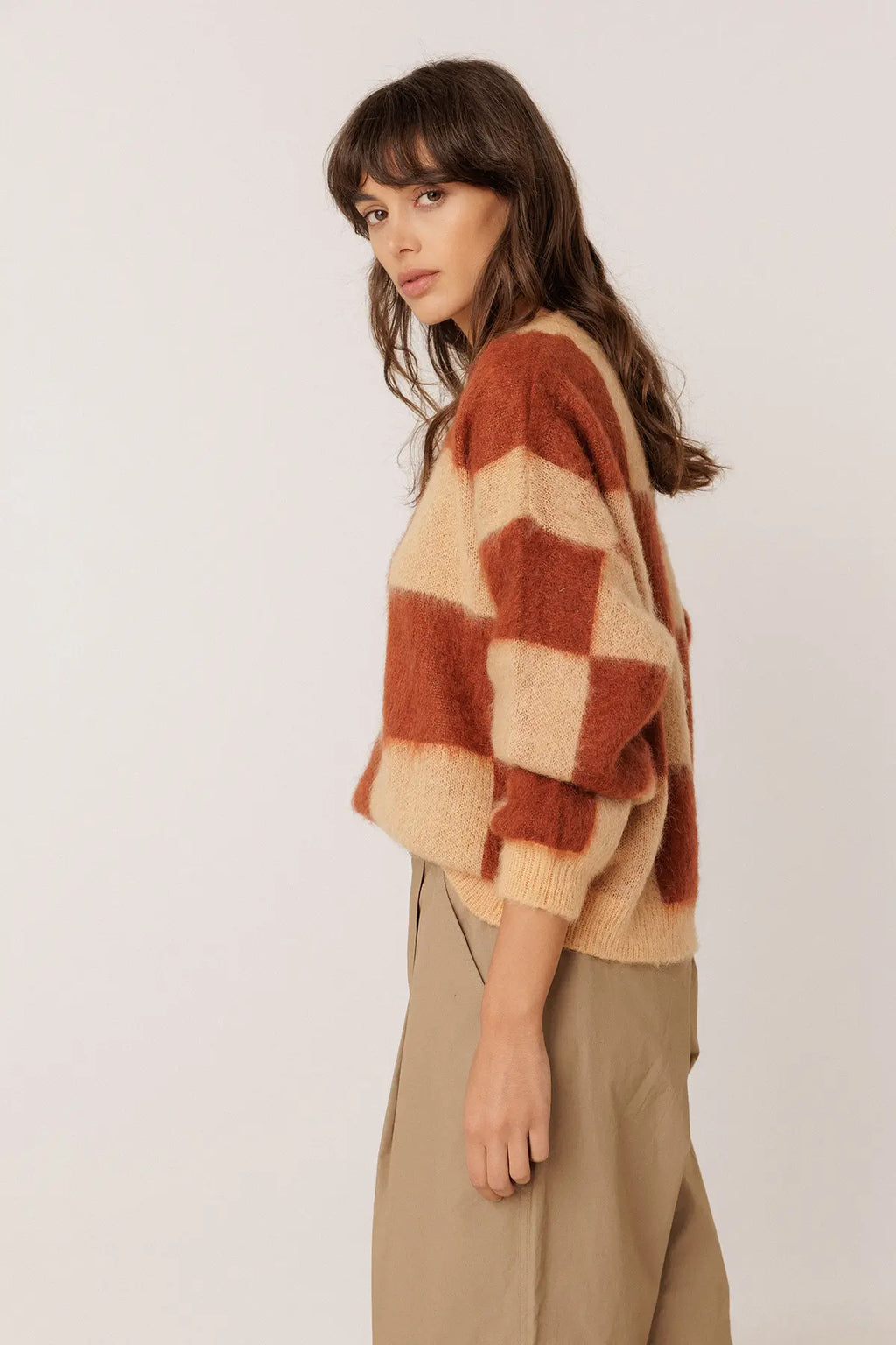 INDI AND COLD SQUARE KNIT