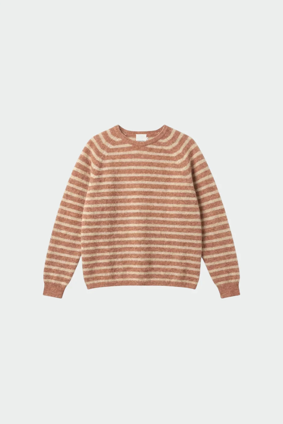 INDI AND COLD PINK AND CREAM STRIPE KNIT