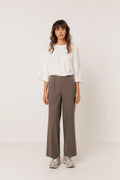 INDI AND COLD FLAT FRONT TROUSER