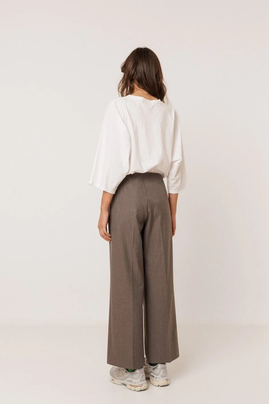 INDI AND COLD FLAT FRONT TROUSER